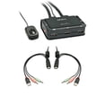 thumbnail image 2 of LINDY Compact 2 Port KVM Switch, HDMI, USB 2.0 & Audio, 2 of 2