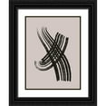 thumbnail image 1 of Lee, Judson 25x32 Black Ornate Wood Framed with Double Matting Museum Art Print Titled - Hake Scrapes II, 1 of 4
