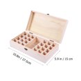 thumbnail image 2 of BRIGHTFUFU Aromatherapy Essential Oils Storage Box Essential Oil Display Box Wood for Display 1Set, 2 of 7