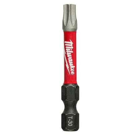 UPC: 0045242331499 | 1 Set  Milwaukee 48-32-4187 Shockwave 2 In Impact Torx T30 Power Bits (25 Pk)