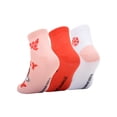 thumbnail image 5 of Squishmallows Holiday Girls Ankle Sock 3-Pack Gift Box Set, Medium, 5 of 6