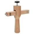 thumbnail image 4 of Leather Strip Cutter, Adjustable Pinewood High Hardness Incisive Blade Easy To Replace Leather Cutter Burr Free  For Wood, 4 of 8