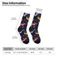 thumbnail image 2 of Balery Cartoon Dinosaur Calcetas Largas con Estampado para Hombre y Mujer – Suaves y Transpirables, Talla Única (US 5-11), 2 of 6