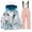 Pink, variant on Generic Boys and Girls Children's Ski Suits Girls Outdoor Thick Windproof Boys Baby Big Children Ski Clothes Waterproof Snowboard Jumpsuits One Piece Snowsuit Jackets Coats(16,Sky Blue)