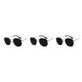 thumbnail image 2 of relayinert Fashionable Polarized Lens Small Square For Trendy Style Materials Silver black gray C1 3Set, 2 of 6