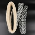 thumbnail image 5 of QccHieUs Horsehair Braid 12cm Width 50 Yard for Gowns Boning Sewing Dress Accessories Ivory White, 5 of 8