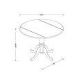 thumbnail image 5 of Ensemble de Salle à Manger 3 Pcs - Table à Manger et 2 Chaises, 5 of 5