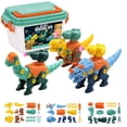 thumbnail image 1 of Dinosaur Stem Toy Set: Funny Cute Take Apart Dinosaur Toy Dinosaur Building Toy, 1 of 10