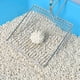 thumbnail image 2 of 2 palas de arena de metal, pala de arena para gatos, pala de tamiz, pala de arena para gatos de tamizado rápido, pala de caca de gato duradera, palas de metal para cajas de arena para gatos, 2 of 5
