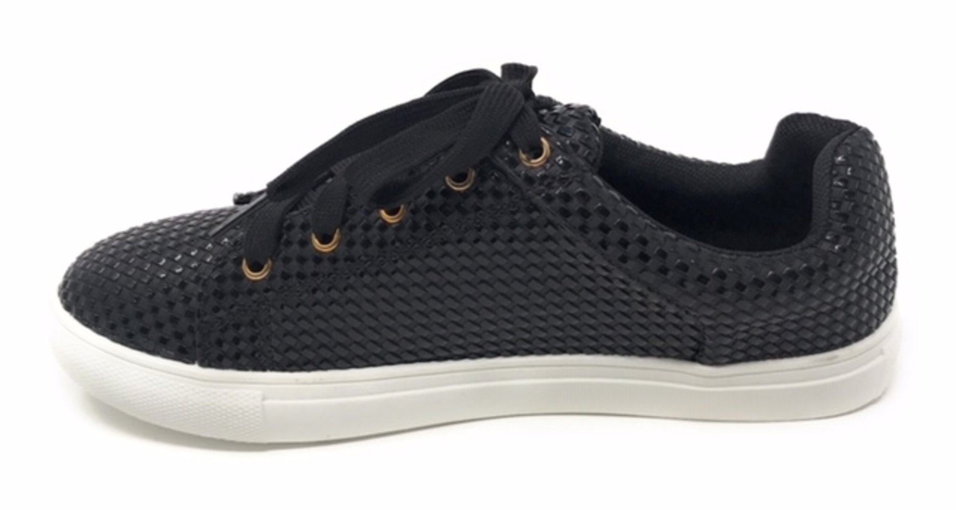 Forever Young Women's Textured Material Lace up Sneakers