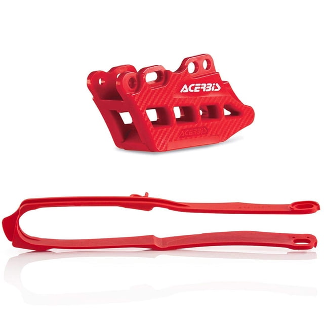 Acerbis Chain Guide/Slider Kit 2.0 (RED) For 17-18 HONDA CRF450R
