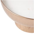 thumbnail image 4 of CosmoLiving by Cosmopolitan Copper Metal Tropical Breeze Scented Wide Hammered 70 oz 4 Wick Candle with White Wax, 4 of 7