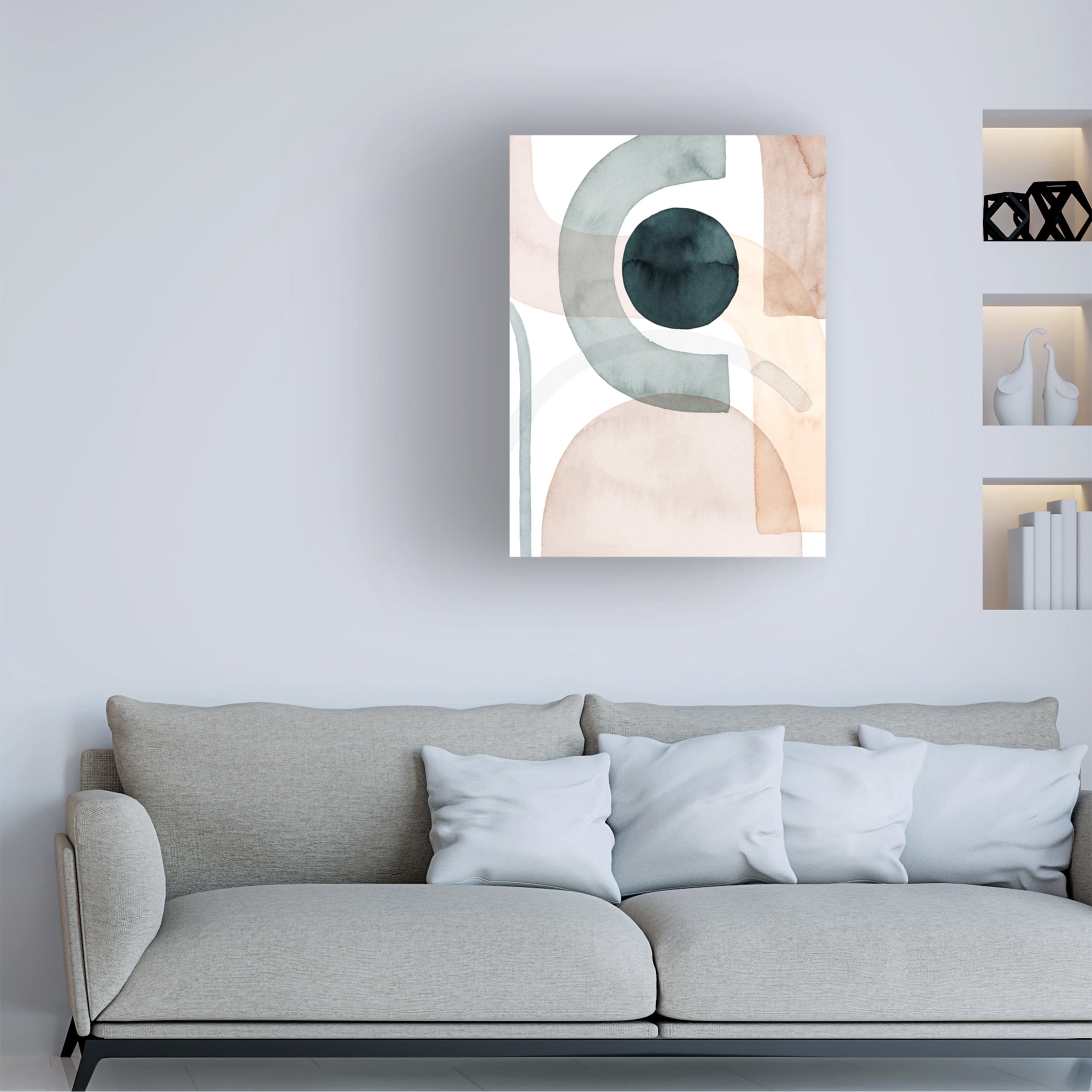 Grace Popp 'Easy Shift II' Canvas Art