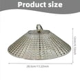 thumbnail image 2 of Rewenti Bird Feeder Rain Guard Large Waterproof Clear Shield Squirrel Cover Dome Protector, 2 of 5