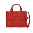 thumbnail image 1 of Bolsa The Tote Bag Marc Jacobs Piel Roja Chica, 1 of 7