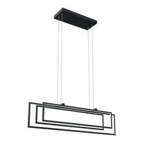 Elan Lighting - Jestin - 3 LED Linear Chandelier In Minimalist Style-38.15