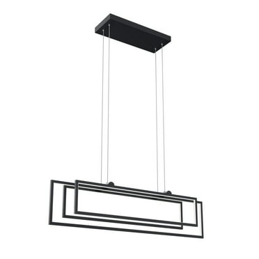 Elan Lighting - Jestin - 3 LED Linear Chandelier In Minimalist Style-38.15