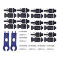 thumbnail image 1 of High-Performance Solar Panel Connector Kit with IP67 Waterproof and Flame Retardant Features, Includes 42 PPO Material Connectors and 2 Wrenches for Secure 30A 1000VDC Installations, 1 of 6