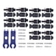 thumbnail image 1 of Solar Connector Tinned Copper Conductor 42Pcs Flame Retardant Solar Panel Cable Connector 30A 1000VDC with 2 Wrench for Home ANGGREK Otros, 1 of 8