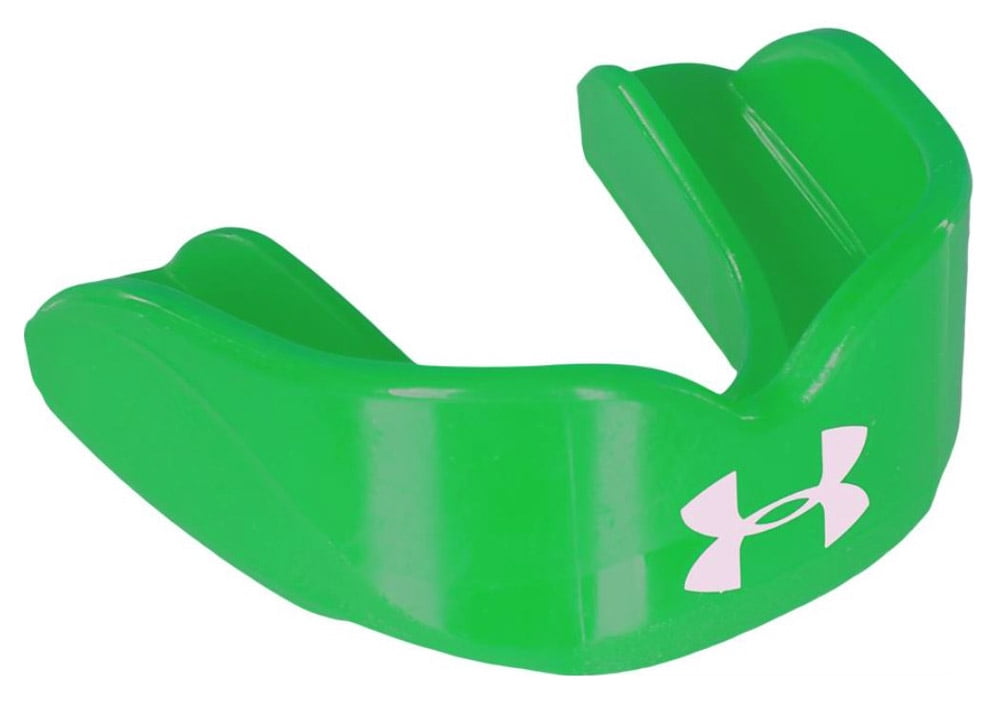 Under Armour UA FlavorBlast Strapped MouthGuard Berry Flavor Blue Adult Ages 12+ 