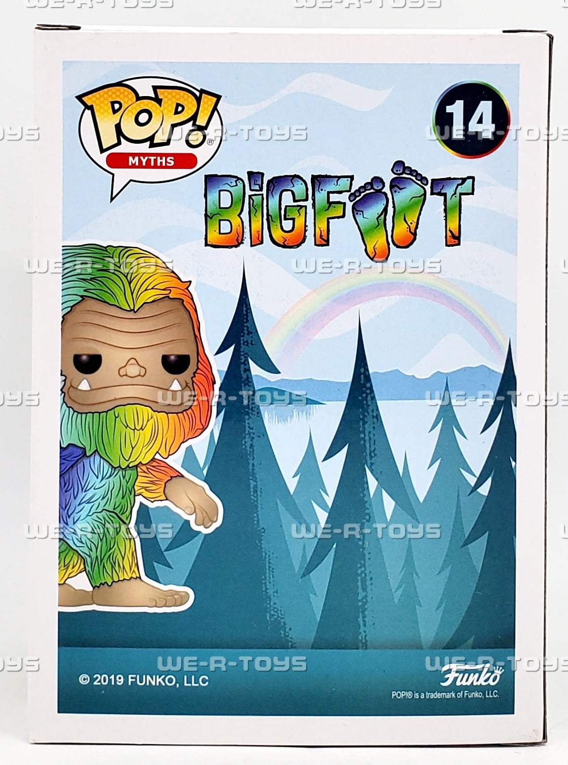 Funko Pop! Myths 14 Rainbow Bigfoot Funko Shop Limited Funko Pop! Myths 14 Rainbow Bigfoot Funko Shop Limited