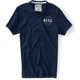 thumbnail image 1 of Aeropostale - Camiseta gráfica para hombre con cuello en V Est 1987, azul, XX-Large, 1 of 1