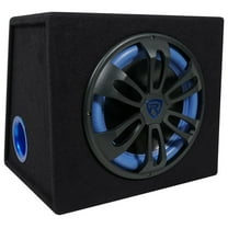 Rockville RVB12.1A 12 Inch 500W Active Powered Car Subwoofer Sub Enclosure Box