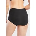 thumbnail image 5 of 247 Frenzy Women's Essentials Mopas PACK OF 6 Laser Cut No Show Seamless Solid Brief Panty, 5 of 6