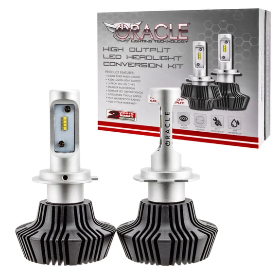 Oracle Lighting H7 4,000 Lumen Led Headlight Bulbs (Pair)