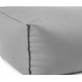 thumbnail image 3 of Gouchee Home Chamonix Pouf extérieur/intérieur – Pouf argent hydrofuge avec rembourrage en billes de polystyrène, léger pour la terrasse, le porche ou le salon, 3 of 5