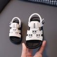 thumbnail image 5 of Zshosam Sandals for Toddler Boys Toddler Buckle Sandals Open Toe Water Sandal with Adjustable Back Strap for Boys Girls Size 9,(White Toddler 9), 5 of 5