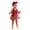 style-03 Red, variant on Kogui Baby Girl Newborn Clothes Dresses for Baby Girls Birthday Party Newborn Princess Romper Flower Embroidery Short Sleeve Sundress with Headband 0 3 6 9 12 18 24 Months (Pink,3-6 Months)