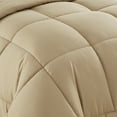 thumbnail image 3 of Luxury Taupe 5-piece Bed in a Bag Down Alternative Comforter Set, Twin, 3 of 5