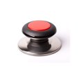 thumbnail image 1 of Melzon Cookware Universal Kitchen Replacement Pot Lid Cover Knob Handle - Black/Red, 1 of 1