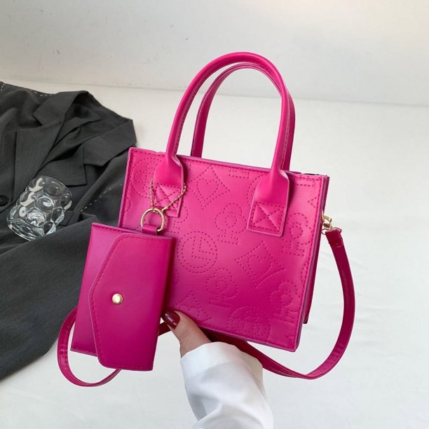 Bolso de mujer de gran capacidad, moderno y popular, tendencia de otoño 2025, bolso cuadrado pequeño en relieve portátil, bolso de hombro personalizado, tendencia