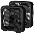 thumbnail image 1 of Ventilador de sobremesa Shinic, 10 cm, 2 velocidades, negro, 2 paquetes, 1 of 8