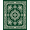 Green, Pattern 2, variant on ODIKA 2x3 Machine Washable Non-Slip Area Rug, Vintage Damask Scrollwork with Ornate Victorian Filigree Details High Traffic Rug, Green, 525695