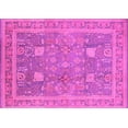 thumbnail image 1 of Ahgly Company Indoor Rectangle Oriental Pink Industrial Area Rugs, 5' x 7', 1 of 4