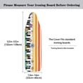 thumbnail image 5 of HELLHERO Ironing Board Cover Dust Proof Protection Soft Fabric Ironing Board Covers Elastic Edge 15x54 Inch, 5 of 5