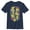 Navy Blue, variant on Boy's Encanto Floral Logo Graphic Tee Navy Blue Small