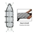 thumbnail image 4 of HELLHERO Polka dots Print Iron Board Cover, Ironing Protector for Ironing Board with Elastic Edge, Soft Comfortable Ironing Board Cover Protector Resist Scorching and Staining, 4 of 5