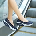 thumbnail image 2 of Women's Lace Flats Casual Penny Loafers Retro Comfortable Slip-On Fashion Boat Shoes Classic Flats shikongkuajing, 2 of 7