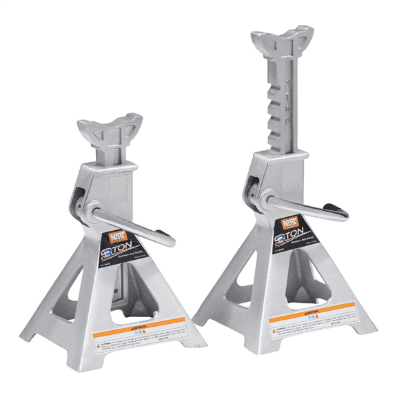 NOS NAJS3T 3 Ton Aluminum Ratcheting Jack Stands (Pair)