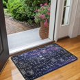 thumbnail image 2 of Math Equations Biology Molecules Green Pattern Door Rugs,Washable Non Slip Door Mats Indoor,Decorative Door Mats,Entry Mat Indoor for Entrance,Bedroom,Kitchen,Bathroom,30"x17", 2 of 6