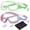 Green White & Blue Pink, variant on Swim Goggles 2 Pack Anti-Fog Anti-UV Wide View No Leakage Swimming Goggles for Kids 3-15 with Earplugs