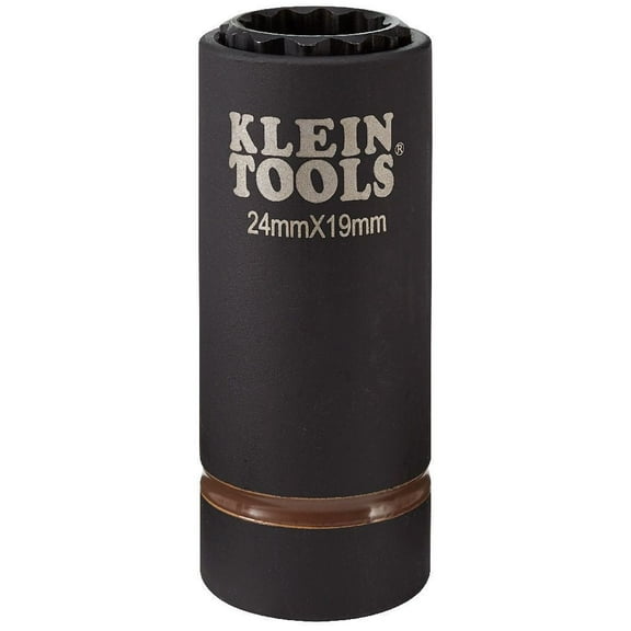 24 x 19 mm 2-in-1 12-Point Metric Impact Socket