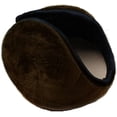 thumbnail image 1 of Ear Muff Warmers Winter Basic Polar Fleece Lint Grip Wrap Soft Unisex (Brown), 1 of 6