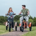 thumbnail image 3 of MOONCOOL TK1 20" Fat Tire Folding Electric Tricycle w/ Rack Bags, 750W Motor 48V Foldable Ebike Electric Trike for Adults, 3 Wheel Electric Bicycle w/Front & Rear Baskets, Certified to UL 2849 by SGS, 3 of 11