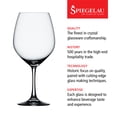 thumbnail image 3 of Spiegelau Vino Grande Burgundy Wine Glasses, Set of 4, European-Made Lead-Free Crystal, Classic Stemmed, Dishwasher Safe, Professional Quality Red Wine Glass Gift Set, 25 oz, 3 of 10