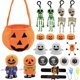 thumbnail image 1 of Halloween Apropios Complicados Party Halloween Party Favors Pumpkin Candy Bucket Juguete Para Niños Niños Yuarrent HA046701-01, 1 of 6